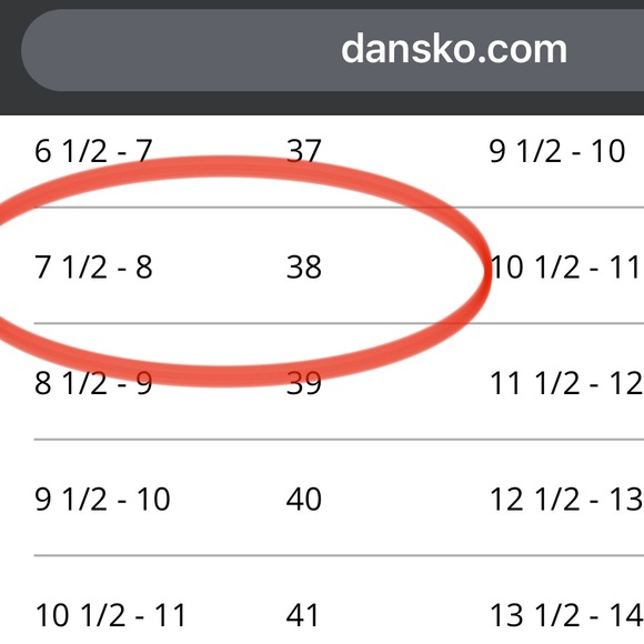 Dansko Steffi Mary Jane Platform Shoes Red Leather Size 38 - Picture 14 of 15